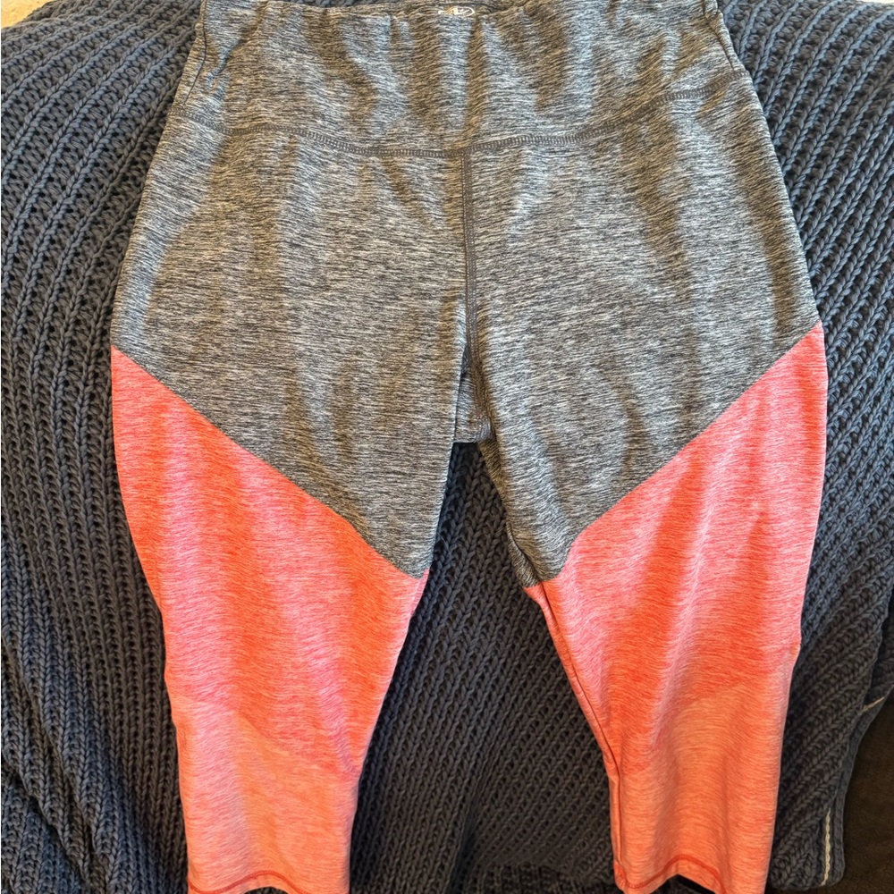 2/$10 Gray and Pink Women's Leggings